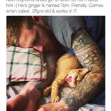 Foto van Michelle, baasje van Scotty en kater Charlie †