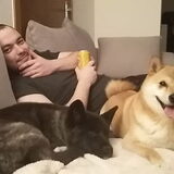 Pa met Jake en Ashka