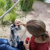 Foto van Annelies met  Sem