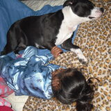 In slaap gevallen met me nichtje ... soo sweet