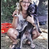 Foto van Ciska en Spanjaardje Moh (Bambi r.i.p.)