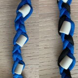 kleur voorbeeld blauw-zwart
