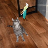 Een nieuwe katten hengel.