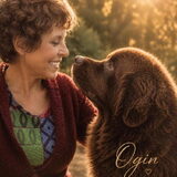 Foto van Willemijn - baasje van Vika .           Bams  en Ogin   ¥ .