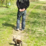 lekker wandelen met pappa