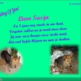 Foto van liesbeth,Turbo,Luna, Levi en Faith