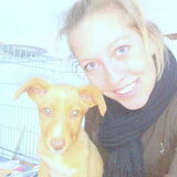 Samen met mijn baasje Kimberly