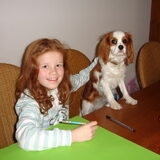 Kirsten en Sendy...samen kleuren...