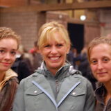 Links, mijn beste vriendin Anita, in het midden: Anky van Grunsven…