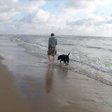 Tim & Nero @ the beach