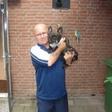 dit is mijn man met ons fransbuldog lady