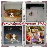 Foto van leony met Binky