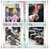 Foto van leony met Binky