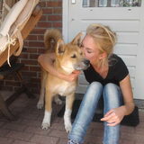 Mijn vriendin Liss dochter van mijn baasjes...