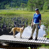 Zowie mee aan de wandel in de bossen en langs het meer, bijna 12 jaar…