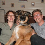 samen op de bank.