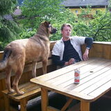 Maurach oostenrijk 2009 Met baas van t uitzicht genieten