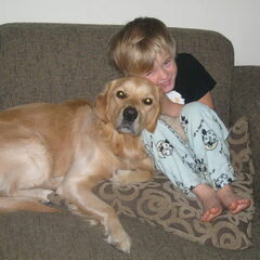 Onze twee grote knuffelbeertjes samen..