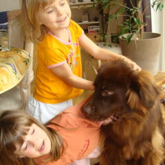 een echte kindervriend is onze gismo