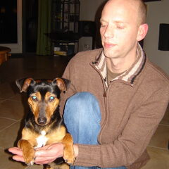 Dit is mijn man met Odie