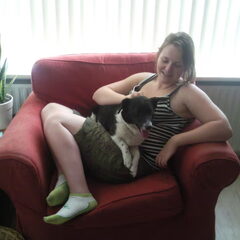 Marjolein en Silly samen op de troon