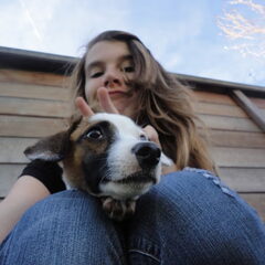 (:
