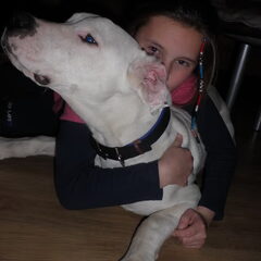 mijn jongste dochter met Baco