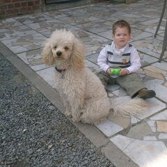 Wardje samen met mijn neefje