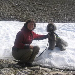 Abel en ik (vakantie DogWalkTrail Oostenrijk 2011)