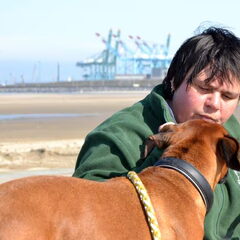 me and my dog
