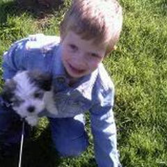 echte vriendjes :)sita 9 weekjes oud