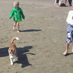 mijne kleine shadow met de kids van renate&andre van linden