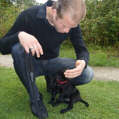 Ik was op deze foto 8 weken