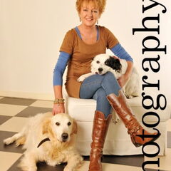 Samen met simba en flip op de foto, hoe fijn op zo`n moment…