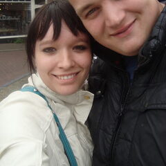 Dit ben ik samen met mijn lieve vriend :)