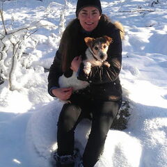 Ik met Muppy(December 2012)