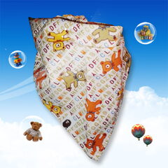 Deze honden halsdoek met motief van beren en het alfabet…