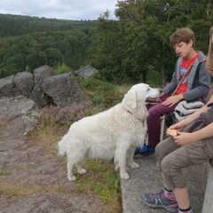 Met de kleinkinderen in de Ardennen. aug 2018