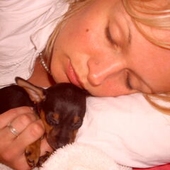 samen in slaap