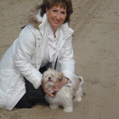 Op het strand .....24 maart 2010 Wat een súper mooie dag !!!
