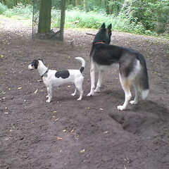 met vriendin Sascha..