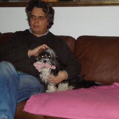Sasha met mijn vader