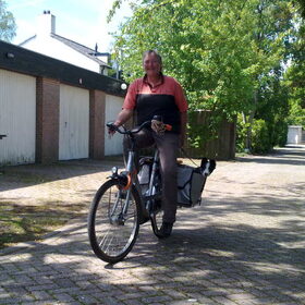 Meeliften met de postbode!