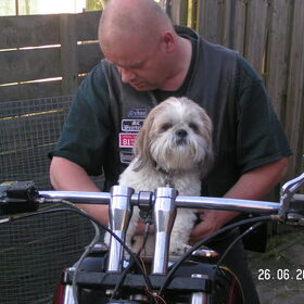 harley op de motor