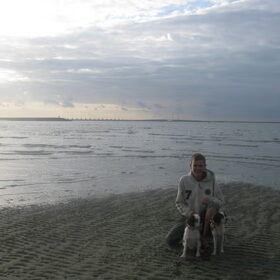 avondwandeling aan zee