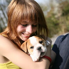 samen met me baas in het bos!