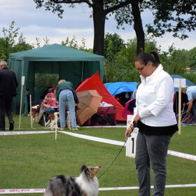 Ik en Abby tijdens Outdoor Uden 2010
