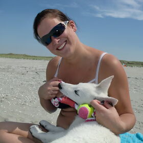 Samen op het strand