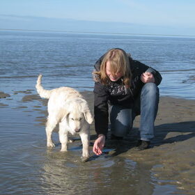 lekker naar het strand