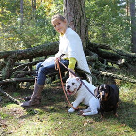 Pauline , Lou en de Max